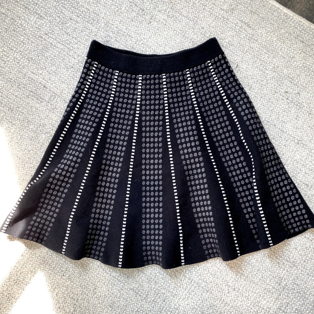 BCBG Max Azaria Knit Flare skirt
